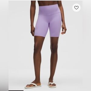 lululemon Align High-Rise Short 8” SIZE 4  Lilac Breeze NWT 💜💜